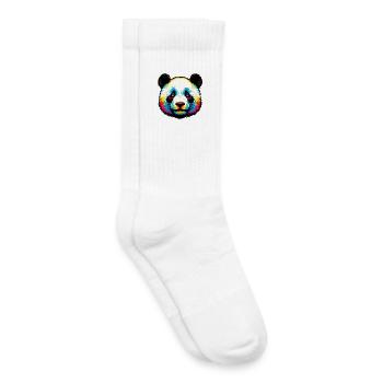 Panda - Kinder Tennissocken - Weiß - Rechts