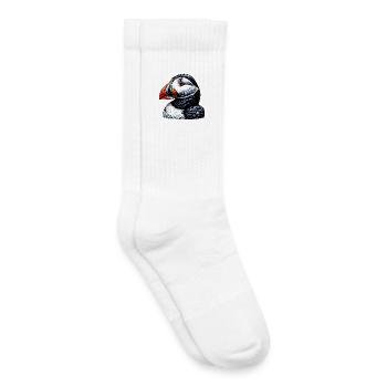Papageitaucher - Kinder Tennissocken - Weiß - Rechts