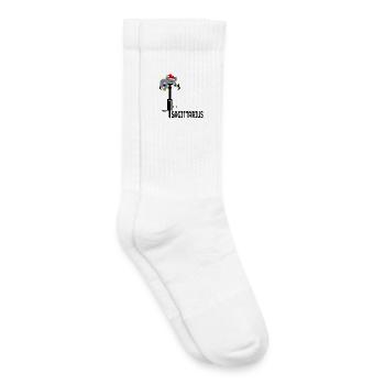 CHRISTMAS CYCLING DECEMBER SAGITTARIUS - Kinder Tennissocken - Weiß - Rechts