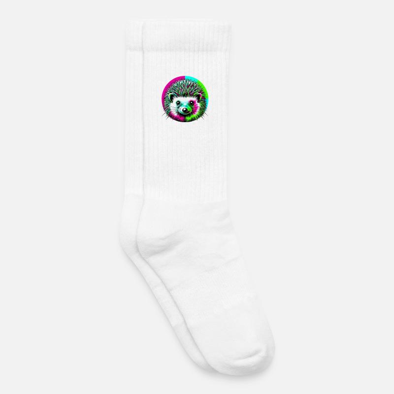 Igel - Kinder Tennissocken - Weiß