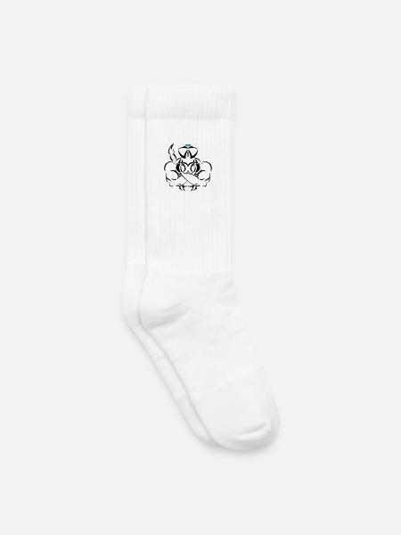 Alpha scorpio Deluxe - Kids Tennis Socks - white