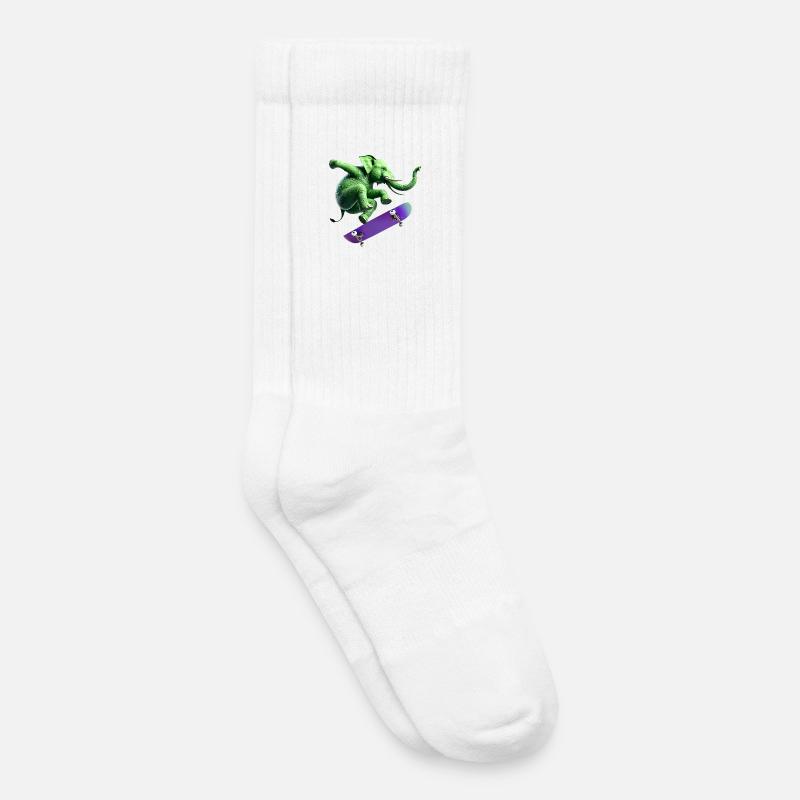 Trunk Trickster - Kinder Tennissocken - Weiß