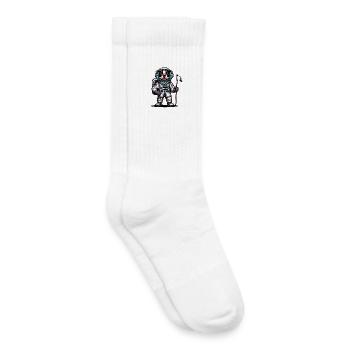 Bostie Astronaut - Kids Tennis Socks - white - Right