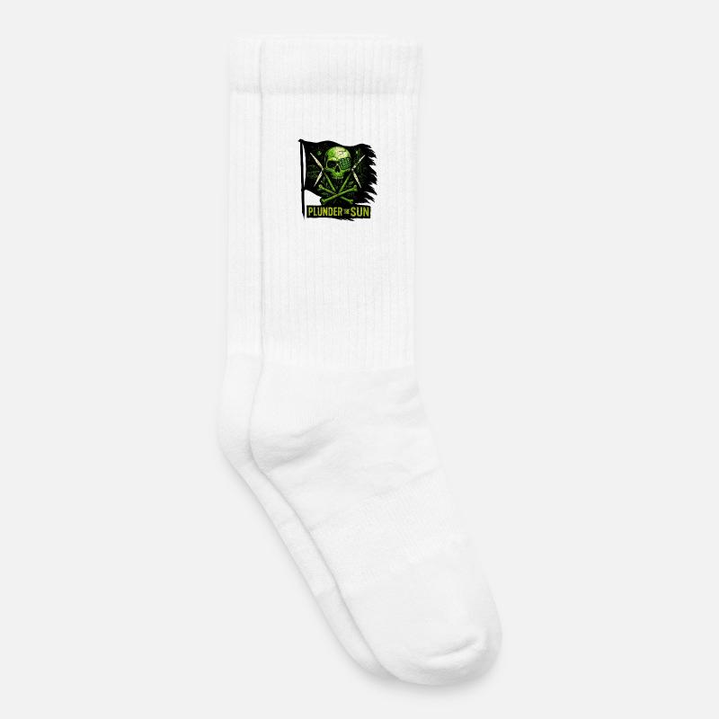 Plunder the Sun - Kinder Tennissocken - Weiß