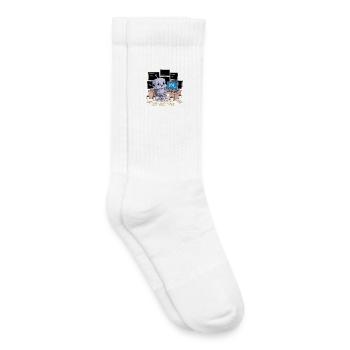 404: Schlaf nicht gefunden - Kinder Tennissocken - Weiß - Rechts