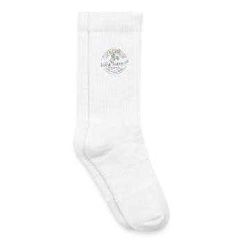 Diet & Exercise, who knew gym motivation humor - Kids Tennis Socks - white - Right
