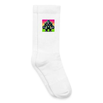 gorilla - Kids Tennis Socks - white - Right