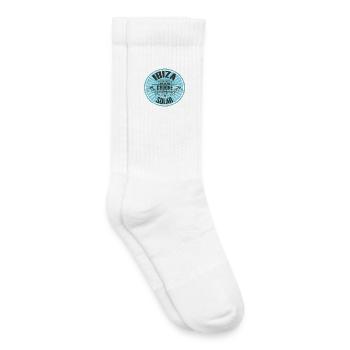 ibiza Groove Solar Logo Design - Kinder Tennissocken - Weiß - Rechts