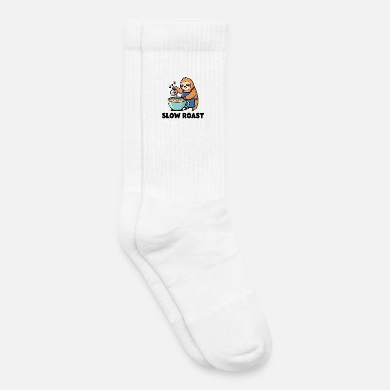 Fauler Latte - Kinder Tennissocken - Weiß