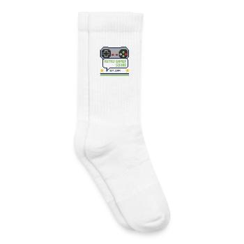 Retro Gamer Squad - pour les joueurs - Chaussettes de tennis bio enfant - blanc - Droite