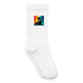 seal - Kids Tennis Socks - white - Right
