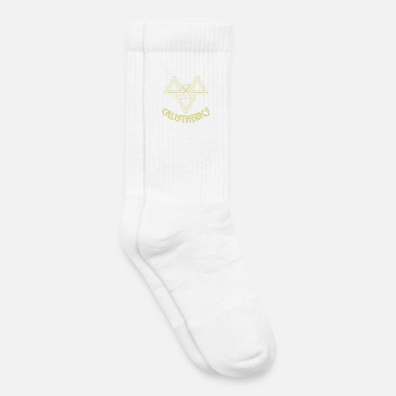 Bodybuilding-Geschenkidee - Kinder Tennissocken - Weiß