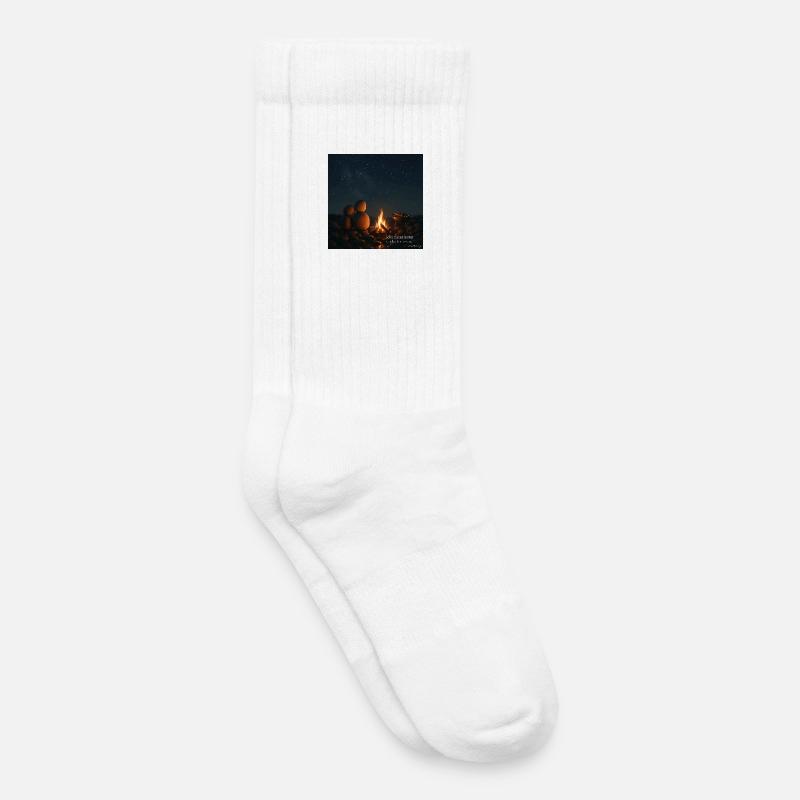 Mar&Mug Geschichte - Kinder Tennissocken - Weiß