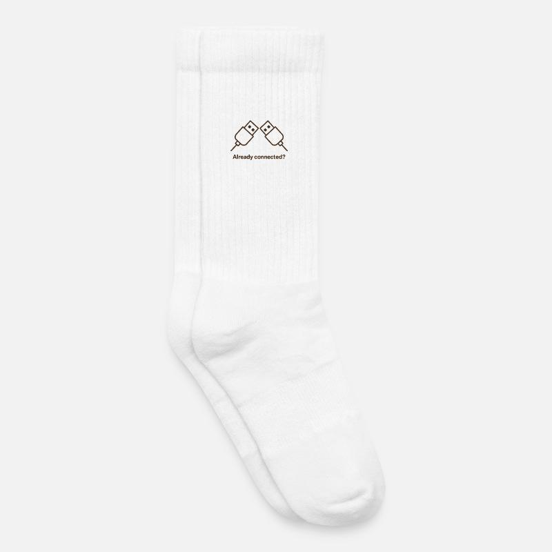 Already connected - Kinder Tennissocken - Weiß
