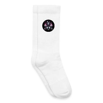 Kybernetische Energie Heldin - Kinder Tennissocken - Weiß - Rechts