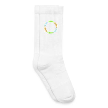 Be Kind Be True Be You Inspirational Self-Love - Kids Tennis Socks - white - Right