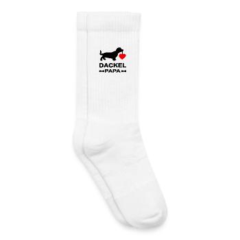 Dachshund - Kids Tennis Socks - white - Right