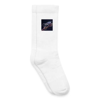 Graphique fascinant des macro-insectes pucerons - Chaussettes de tennis bio enfant - blanc - Droite