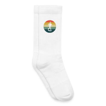 Rennen Power Running Design - Kinder Tennissocken - Weiß - Rechts