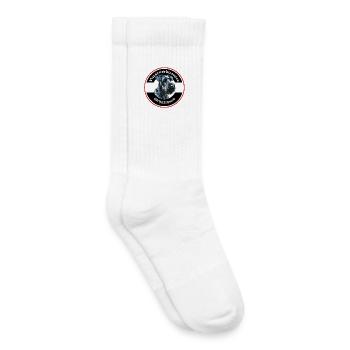 Riesenschnauzer Schutzhund Emblem - Kinder Tennissocken - Weiß - Rechts