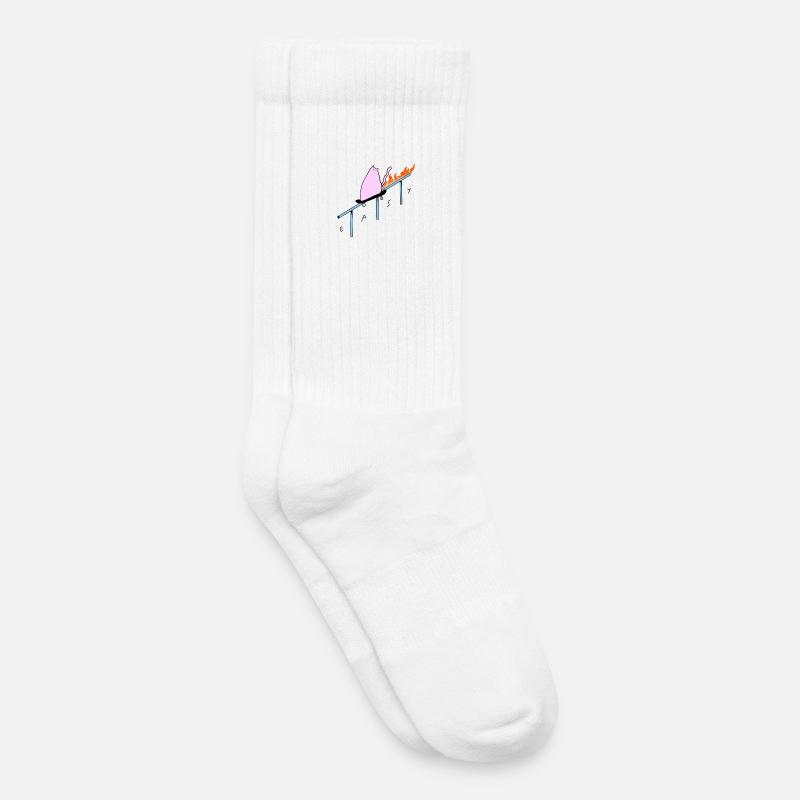 Easy_Cat - Kinder Tennissocken - Weiß
