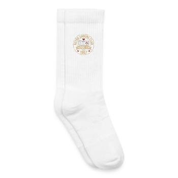 Vintage 1967 Anniversaire 1967 Cadeau 1967 - Chaussettes de tennis bio enfant - blanc - Droite