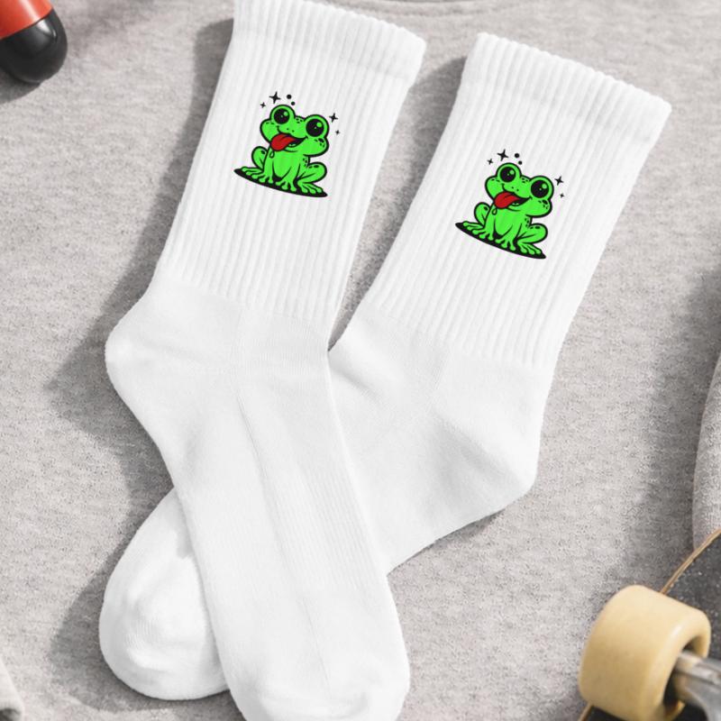 Toad Comic Frog Kids Tennis Socks