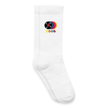 2006 Vintage - Kinder Tennissocken - Weiß - Rechts