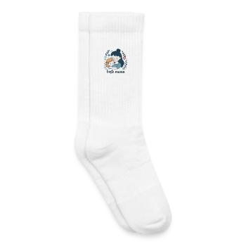 Beste Mama Umarmung - Kinder Tennissocken - Weiß - Rechts