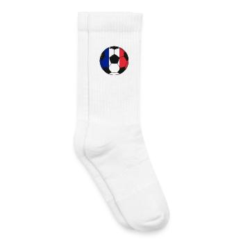 Football_team_France - Kinder Tennissocken - Weiß - Rechts