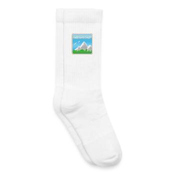 Barisan Mountains as a mountain - Kids Tennis Socks - white - Right