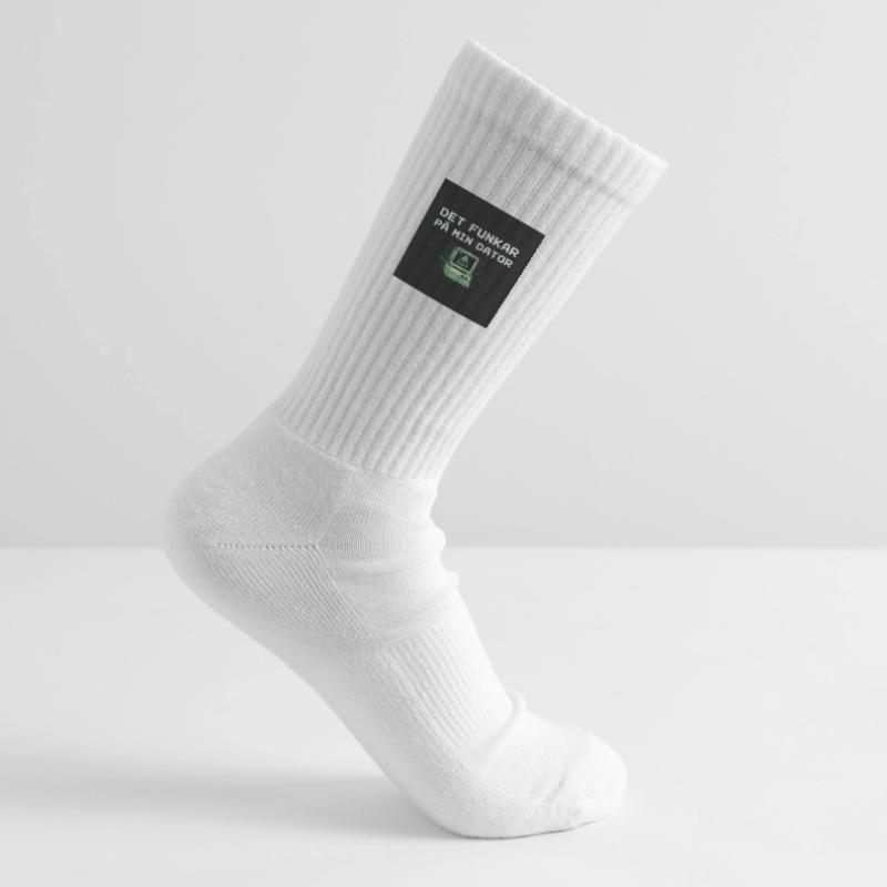 Develops humor – it works on my computer Kids Tennis Socks