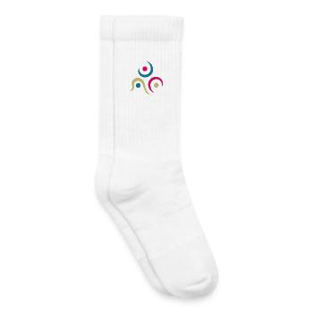yoga-design_9 - Kinder Tennissocken - Weiß - Rechts