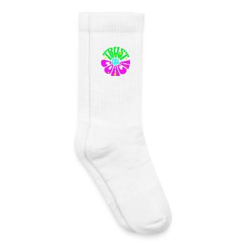 T-shirt de coach de tennis, sweat à capuche Trust the Coach - Chaussettes de tennis bio enfant - blanc - Droite