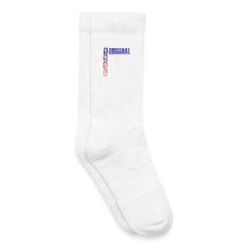 Millésime 1996 - Chaussettes de tennis bio enfant - blanc - Droite