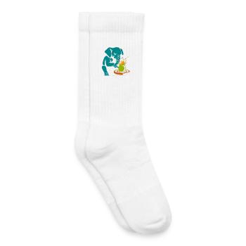 Trunk Master - Glaze Anarchy - Kids Tennis Socks - white - Right