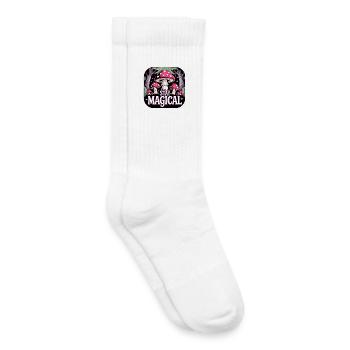 Stay magical in the mushroom forest - Kids Tennis Socks - white - Right