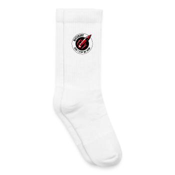Matura – Ne m’arrêtez pas maintenant ! (Matura / POS 3C) - Chaussettes de tennis bio enfant - blanc - Droite