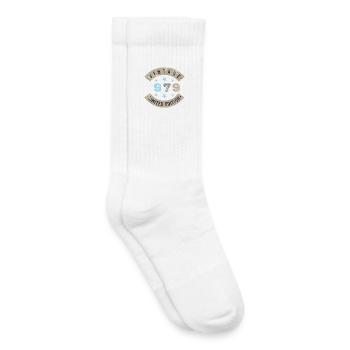 1979 Vintage - Kinder Tennissocken - Weiß - Rechts