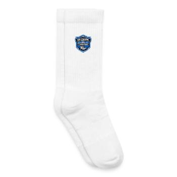 Ich Geh Campen - Kinder Tennissocken - Weiß - Rechts