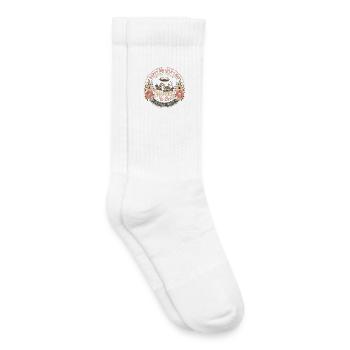 Cadeau Future Maman - Happy Mother's Day From Insi - Chaussettes de tennis bio enfant - blanc - Droite