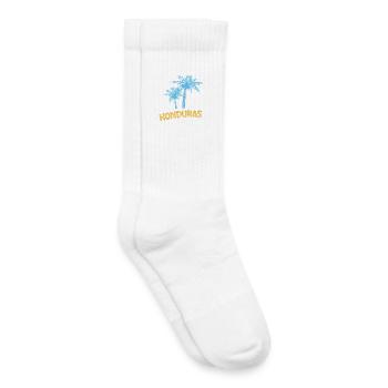 Honduras als Palmen - Kinder Tennissocken - Weiß - Rechts