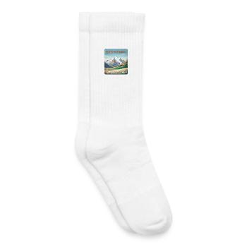 Sesvenna - Kids Tennis Socks - white - Right