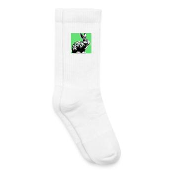 rabbit - Kids Tennis Socks - white - Right