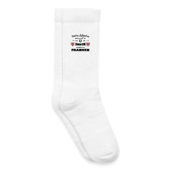 Heraldisches Schildtrio Franken - Kinder Tennissocken - Weiß - Rechts