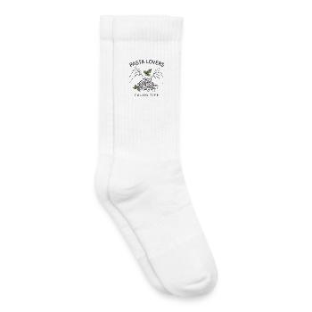 T-shirt spaghetti Pâtes Passionnés de design Femmes/Hommes - Chaussettes de tennis bio enfant - blanc - Droite