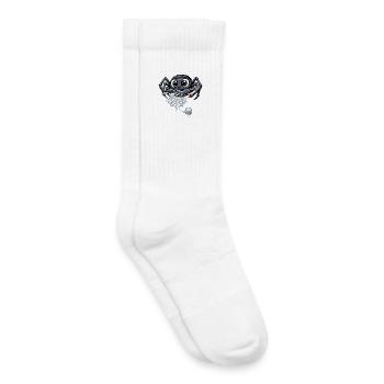 Knitting Spider - Kids Tennis Socks - white - Right