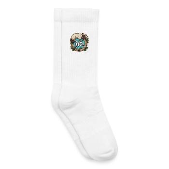 Bkh point non - Chaussettes de tennis bio enfant - blanc - Droite