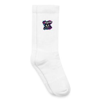 Vagabond Ghost Graffiti - Kids Tennis Socks - white - Right