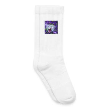 Neo cat - Kids Tennis Socks - white - Right